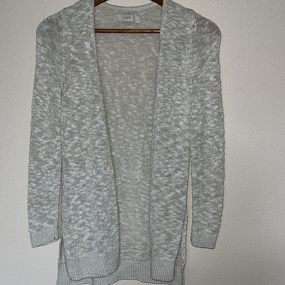 Ann Taylor Loft Petites Knitted Cardigan Sweater XS Petite - Picture 10 of 15